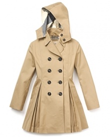 A long sleeve trench coat is a must-have for any rainy season. A long sleeve trench coat is a must-have for any rainy season.
