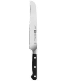 The anatomy of a great knife! A curved bolster introduces the greatest precision, comfort and safety into your space, while also supporting classic Western or Asian cutting styles. An optimized blade shape and comfort spine improve slicing and dicing techniques and guarantee this knife will be a perfect fit in your hand. Lifetime warranty. The anatomy of a great knife! A curved bolster introduces the greatest precision, comfort and safety into your space, while also supporting classic Western or Asian cutting styles. An optimized blade shape and comfort spine improve slicing and dicing techniques and guarantee this knife will be a perfect fit in your hand. Lifetime warranty.