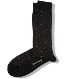 Spot on. These socks from Club Room are your go to for business style. Spot on. These socks from Club Room are your go to for business style.