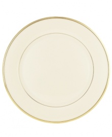 Forever elegant, the Eternal fruit bowl from Lenox accents the table in timeless ivory china with sumptuous gold banding. Coordinates with Eternal Gold stemware. Forever elegant, the Eternal fruit bowl from Lenox accents the table in timeless ivory china with sumptuous gold banding. Coordinates with Eternal Gold stemware.