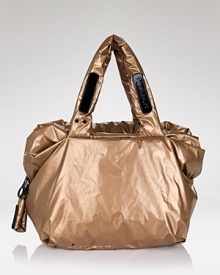 Tap into See by Chloé's quirky brand of cool with the label's metallic tote. In perfect step with the sporty-chic silhouettes seen on the runways, team this roomy bag with heather grays and designer kicks. Tap into See by Chloé's quirky brand of cool with the label's metallic tote. In perfect step with the sporty-chic silhouettes seen on the runways, team this roomy bag with heather grays and designer kicks.