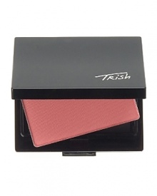 Trish's complexion-brightening blush goes on like silk, blends smoothlyand gives long-lasting wear.* Designed for our Refillable Makeup Pages and Medium and Deluxe Compacts (sold separately)Sweep your Trish blush brush into color, tap off excess and test the color on the back of your hand to ensure you have the desired amount of pigment. Smile and apply blush to the high apple of the cheek, sweeping slightly out but never beyond the eyebrow. Blend your makeup to perfection.