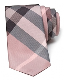 Burberry London Pink Exploded Check Tie Burberry London Pink Exploded Check Tie