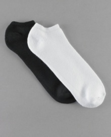 Stock up on your workout essentials with this 6 pack of no-show athletic socks from Club Room. Stock up on your workout essentials with this 6 pack of no-show athletic socks from Club Room.