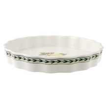 This cheerful collection combines delicious designs to be mixed & matched to create a tempting display for your table. Villeroy & Boch has developed a new glaze to bakeware that actually repels baked-on food! Cleans in seconds, no scouring necessary. Use with silicone or plastic servers, clean with a soft sponge. Oven, microwave and dishwasher safe. 12 inches. This cheerful collection combines delicious designs to be mixed & matched to create a tempting display for your table. Villeroy & Boch has developed a new glaze to bakeware that actually repels baked-on food! Cleans in seconds, no scouring necessary. Use with silicone or plastic servers, clean with a soft sponge. Oven, microwave and dishwasher safe. 12 inches.