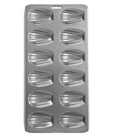 Love at first taste. A classic French treat makes its way into your kitchen with this carbon steel madeleine pan. Making 12 petite cakes at once, this pan will leave you oohing and aahing over the nonstick ease of whipping up a batch of this buttery sweet treat. Lifetime warranty. Love at first taste. A classic French treat makes its way into your kitchen with this carbon steel madeleine pan. Making 12 petite cakes at once, this pan will leave you oohing and aahing over the nonstick ease of whipping up a batch of this buttery sweet treat. Lifetime warranty.