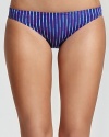 MARC BY MARC JACOBS' classic striped bottoms offer medium coverage.