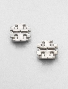 A classic, silverplated style from an iconic brand.16K silverplated brassSize, about ½Post backMade in USA A classic, silverplated style from an iconic brand.16K silverplated brassSize, about ½Post backMade in USA