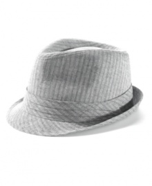 Tip your hat to an old-school must-have with this classically styled fedora from American Rag. Tip your hat to an old-school must-have with this classically styled fedora from American Rag.
