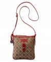 With an adjustable strap you can wear crossbody-style and an easy-access front pocket, this so-now quilted bag gives you options (and trend cred).
