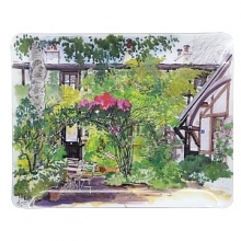 Paris a Giverny: Inspired by Monet's Impressionist art, each piece has a view into a lush and tranquil French garden. The lushness and color of the flora is depicted through an artist's eyes. Paris a Giverny: Inspired by Monet's Impressionist art, each piece has a view into a lush and tranquil French garden. The lushness and color of the flora is depicted through an artist's eyes.