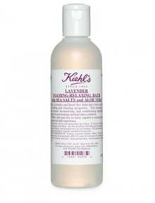 Lavender Foaming Relaxing Bath with Sea Salts and Aloe contains moisturizing and conditioning ingredients that are beneficial in maintaining optimal skin condition. Soothing and relaxing Not tested on animals 16.9 oz. Lavender Foaming Relaxing Bath with Sea Salts and Aloe contains moisturizing and conditioning ingredients that are beneficial in maintaining optimal skin condition. Soothing and relaxing Not tested on animals 16.9 oz.
