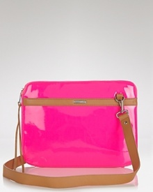 We love Rebecca Minkoff's bold, trend-right accessories, and this neon laptop case is a perfect example of the look. Use it to upgrade your style status. We love Rebecca Minkoff's bold, trend-right accessories, and this neon laptop case is a perfect example of the look. Use it to upgrade your style status.