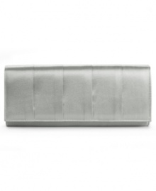 Classic and refined, this evening bag by Style&co. is the perfect choice for your next big night out. Simple pleating and a soft sheen give this clutch a chic, understated appeal. Classic and refined, this evening bag by Style&co. is the perfect choice for your next big night out. Simple pleating and a soft sheen give this clutch a chic, understated appeal.
