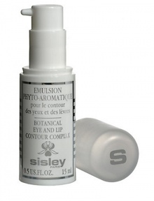 Botanical Eye/Lip Contour Complex. This highly effective, deeply penetrating complex reduces dryness and the appearance of fine lines and wrinkles around sensitive eye and lip areas, while maintaining skin's normal hydration. Contains botanical extracts to tone, smooth, soften and soothe. 0.5 oz. Made in France. Botanical Eye/Lip Contour Complex. This highly effective, deeply penetrating complex reduces dryness and the appearance of fine lines and wrinkles around sensitive eye and lip areas, while maintaining skin's normal hydration. Contains botanical extracts to tone, smooth, soften and soothe. 0.5 oz. Made in France.