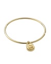 Give into logo lust with MICHAEL Michael Kors' delicate gold bangle. Do like the style pack and add this understated band to an armload of mix-and-match styles.