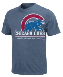 Loud and proud. Get the crowd going and cheer on your Chicago Cubs in this MLB graphic t-shirt from Majestic. Loud and proud. Get the crowd going and cheer on your Chicago Cubs in this MLB graphic t-shirt from Majestic.