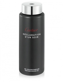 This shower gel* is scented with the fresh notes of the Declaration d'un Soir Eau de Toilette. Its smooth texture, enriched with Galanga extract, known for its invigorating qualities, leaves the skin delicately perfumed.*formula without paraben. Made in France. 6.75 oz. This shower gel* is scented with the fresh notes of the Declaration d'un Soir Eau de Toilette. Its smooth texture, enriched with Galanga extract, known for its invigorating qualities, leaves the skin delicately perfumed.*formula without paraben. Made in France. 6.75 oz.