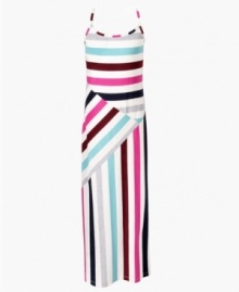 This long striped maxi Firefly dress from Roxy is perfect for the nights she spends in the warm summer breezes.