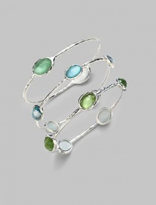 From the Wonderland Collection. A luminous, hand-crafted piece with five clear quartz over mother-of-pearl doublet stations for a magically fun and flirty design. Sterling silverClear quartz over mother-of-pearl doubletsSlip-on styleDiameter, about 2¾Imported From the Wonderland Collection. A luminous, hand-crafted piece with five clear quartz over mother-of-pearl doublet stations for a magically fun and flirty design. Sterling silverClear quartz over mother-of-pearl doubletsSlip-on styleDiameter, about 2¾Imported
