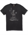 This rad graphic tee from Lucky Brand Jeans has bold, casual style fit for a king.