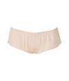 Stylish briefs made ​.​.from fine nude silk - Wonderfully comfortable and pleasant on the skin, thanks to the stretch content - With a broad band and sexy side slits - Perfect, snug fit - Stylish, sexy, seductive - Fits under (almost) all outfits