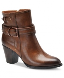 All-around rugged. Sofft's Wyoming boots are western-inspired with rustic buckle detailing on the side. All-around rugged. Sofft's Wyoming boots are western-inspired with rustic buckle detailing on the side.