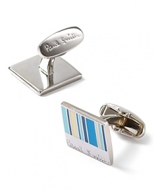 Paul Smith Half-stripe Cufflinks Paul Smith Half-stripe Cufflinks
