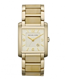 Uptown style: a unique watch by Michael Kors.