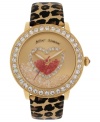 Show your love for Betsey Johnson with this fierce timepiece.