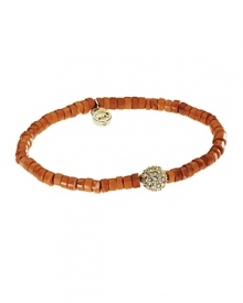 Subtly nod to this season's most in-demand colors with this beaded bracelet from MICHAEL Michael Kors. It's simple design makes this a versatile take on vibrant style.