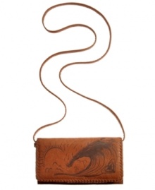No look is complete without the right accessories, and this crossbody wallet from Roxy ensures exquisite daytime style. The beautifully embossed exterior showcases a seascape design, while a multitude of interior pockets make it an effortless essential.