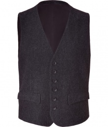Dashing and quite simply dandy, Rag & Bones tailored waistcoat guarantees an elegant edge to your outfit - V-neckline, button-down front, flap pockets - Tailored fit - Team with everything from blazers and jeans, to matching trousers and crisp button-downs Dashing and quite simply dandy, Rag & Bones tailored waistcoat guarantees an elegant edge to your outfit - V-neckline, button-down front, flap pockets - Tailored fit - Team with everything from blazers and jeans, to matching trousers and crisp button-downs