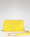 Toughen up your out-all-night look with this studded leather wallet from Rebecca Minkoff. Ideal for the wild child with a practical side, it keeps your currency close while you shake things up on the dance floor.