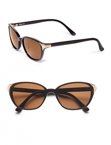 THE LOOKCat-eye's silhouetteAcetate framesMetal logo detail at templesUV protectionSignature case includedTHE COLORChocolate brown frames and brown lensesORIGINMade in France THE LOOKCat-eye's silhouetteAcetate framesMetal logo detail at templesUV protectionSignature case includedTHE COLORChocolate brown frames and brown lensesORIGINMade in France