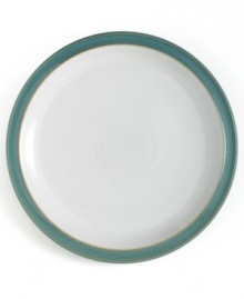 Lasting durability with handmade charm. These dinner plates Denby's Azure collection are made from sturdy stoneware and hand-painted in mix and match patterns for a look unique to you. Lasting durability with handmade charm. These dinner plates Denby's Azure collection are made from sturdy stoneware and hand-painted in mix and match patterns for a look unique to you.