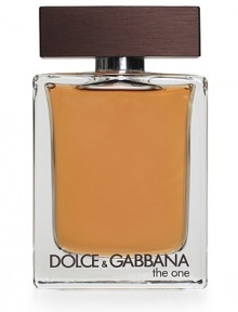 The One for Men is a concentrate of elegance and sensuality. A spicy, oriental fragrance, developed on the harmony of tobacco with refined boise notes. The bright accord of the top notes grapefruit, coriander and basil introduces the vibrant elegance of The One. 3.3 oz. 