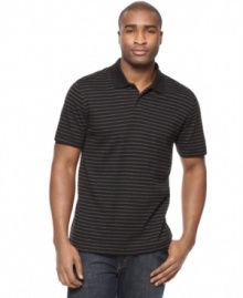 Simple stripes have easy style that's as laid back as you are in this shirt from Tasso Elba. Simple stripes have easy style that's as laid back as you are in this shirt from Tasso Elba.