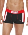 Whether you're in it to win it or just kicking back, this Puma trunk will keep up with you all day.