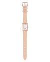 C'mon get strappy with kate spade new york's leather banded watch. The smooth style showcases the label's signature love of color--this ticker is just peachy.