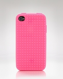 We love Rebecca Minkoff's bold, trend-right accessories, and this neon iPhone is a perfect example of the look. Use it to upgrade your style status. We love Rebecca Minkoff's bold, trend-right accessories, and this neon iPhone is a perfect example of the look. Use it to upgrade your style status.