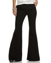 Vintage style meets the 21st century with these high-waist bellbottoms from Jessica Simpson! Vintage style meets the 21st century with these high-waist bellbottoms from Jessica Simpson!