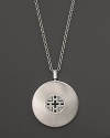 Geometric and bold, four brilliant diamond Hs combine to create this Signature Pendant from India Hicks.