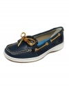 The Sperry Top-Sider Angelfish boat shoes have all the classic quality and details of the preppy chic favorite with the updated appeal of new finishes and colors.