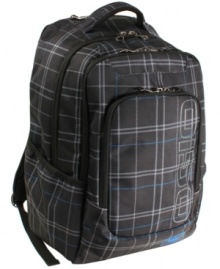 Tech star! Packed with super-sized compartments, this durable pack fits in your folders, files and notebooks, while also protecting your laptop & your tablet in padded pockets in the rear compartment. Front pockets and an organizer are perfect for stashing your keys, MP3 players, phone and more. Tech star! Packed with super-sized compartments, this durable pack fits in your folders, files and notebooks, while also protecting your laptop & your tablet in padded pockets in the rear compartment. Front pockets and an organizer are perfect for stashing your keys, MP3 players, phone and more.