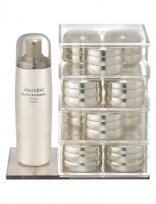 A concentrated two-week treatment, especially developed to bring rapid visible improvement to skin showing severe signs of age, stress, and environmental damage. Contains two powerful steps, serum and balm, to dramatically reawaken vitality and strength, and achieve a smoother, firmer, more radiant complexion. A concentrated two-week treatment, especially developed to bring rapid visible improvement to skin showing severe signs of age, stress, and environmental damage. Contains two powerful steps, serum and balm, to dramatically reawaken vitality and strength, and achieve a smoother, firmer, more radiant complexion.