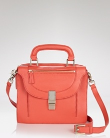 The bold bag is what's next, and Botkier's leather version is the one to get now. With top handles and a swing friendly strap, this bag is as versatile as it is bright. The bold bag is what's next, and Botkier's leather version is the one to get now. With top handles and a swing friendly strap, this bag is as versatile as it is bright.