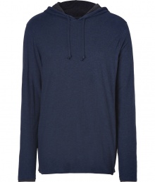 Upgrade your go-to casual staples with this super soft pima cotton hoodie from Vince - Hood with drawstring, long sleeves, charcoal heather lining exposed at cuffs and hemline - Slim fit - Wear with a tee, jeans, a leather jacket, and trainers Upgrade your go-to casual staples with this super soft pima cotton hoodie from Vince - Hood with drawstring, long sleeves, charcoal heather lining exposed at cuffs and hemline - Slim fit - Wear with a tee, jeans, a leather jacket, and trainers