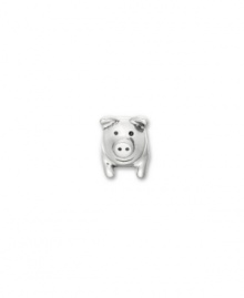 Here piggy! The loveable pig bead in sterling silver proves irresistible. Donatella is a playful collection of charm bracelets and necklaces that can be personalized to suit your style! Available exclusively at Macy's.