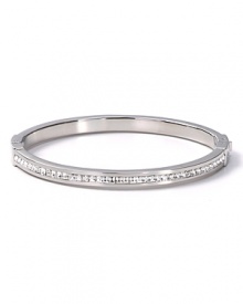 The right accessories add polish. Slip MICHAEL Michael Kors' crystal-dusted bangle on your wrist to give every look an eye-catching dimension. The right accessories add polish. Slip MICHAEL Michael Kors' crystal-dusted bangle on your wrist to give every look an eye-catching dimension.